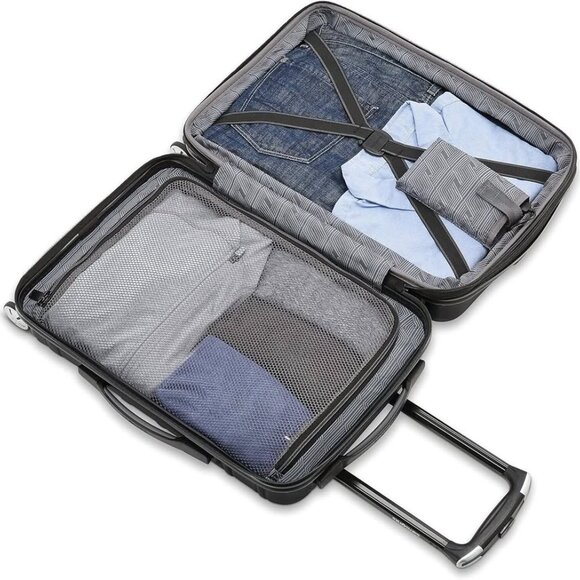Samsonite Omni 2 Hardside Expandable 20" Carry-On Luggage, BNWT - Picture 3 of 8
